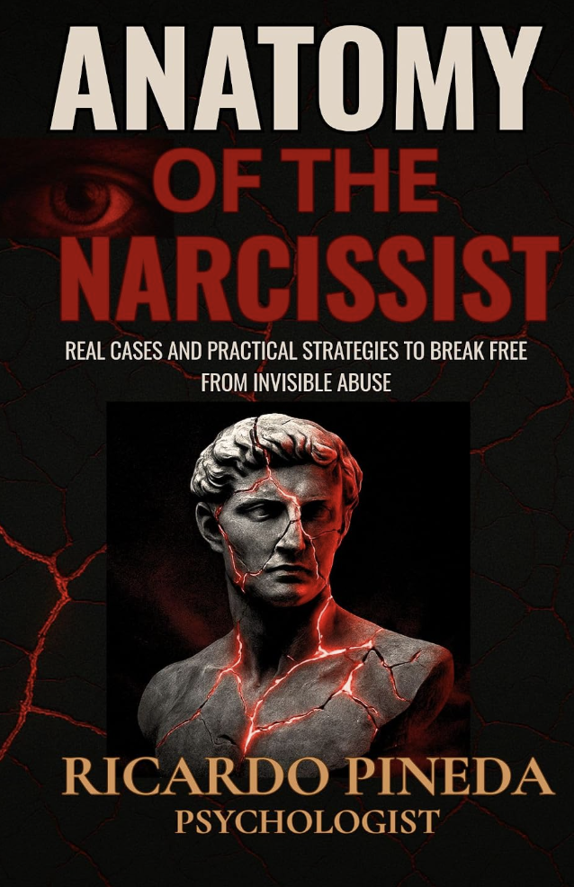Cover of the English edition, Anatomy of the Narcissist, by Ricardo Pineda
