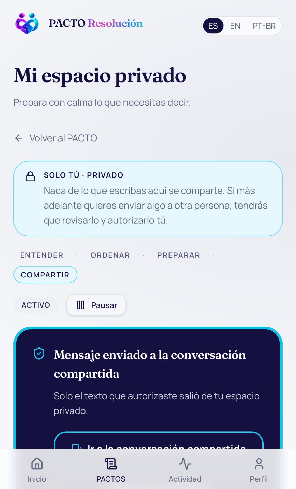 Mi espacio privado